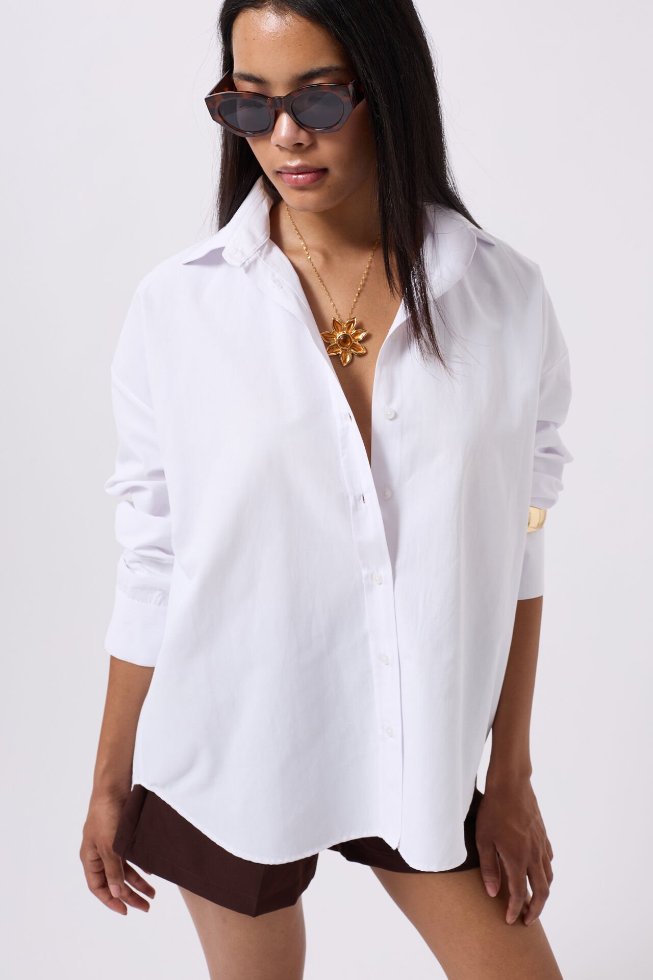 Wholesale Basic White Shirt
