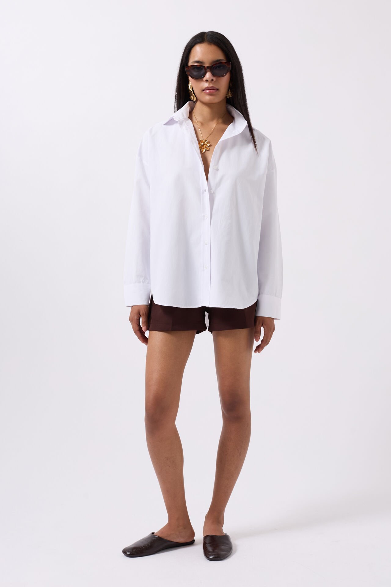 Wholesale Basic White Shirt