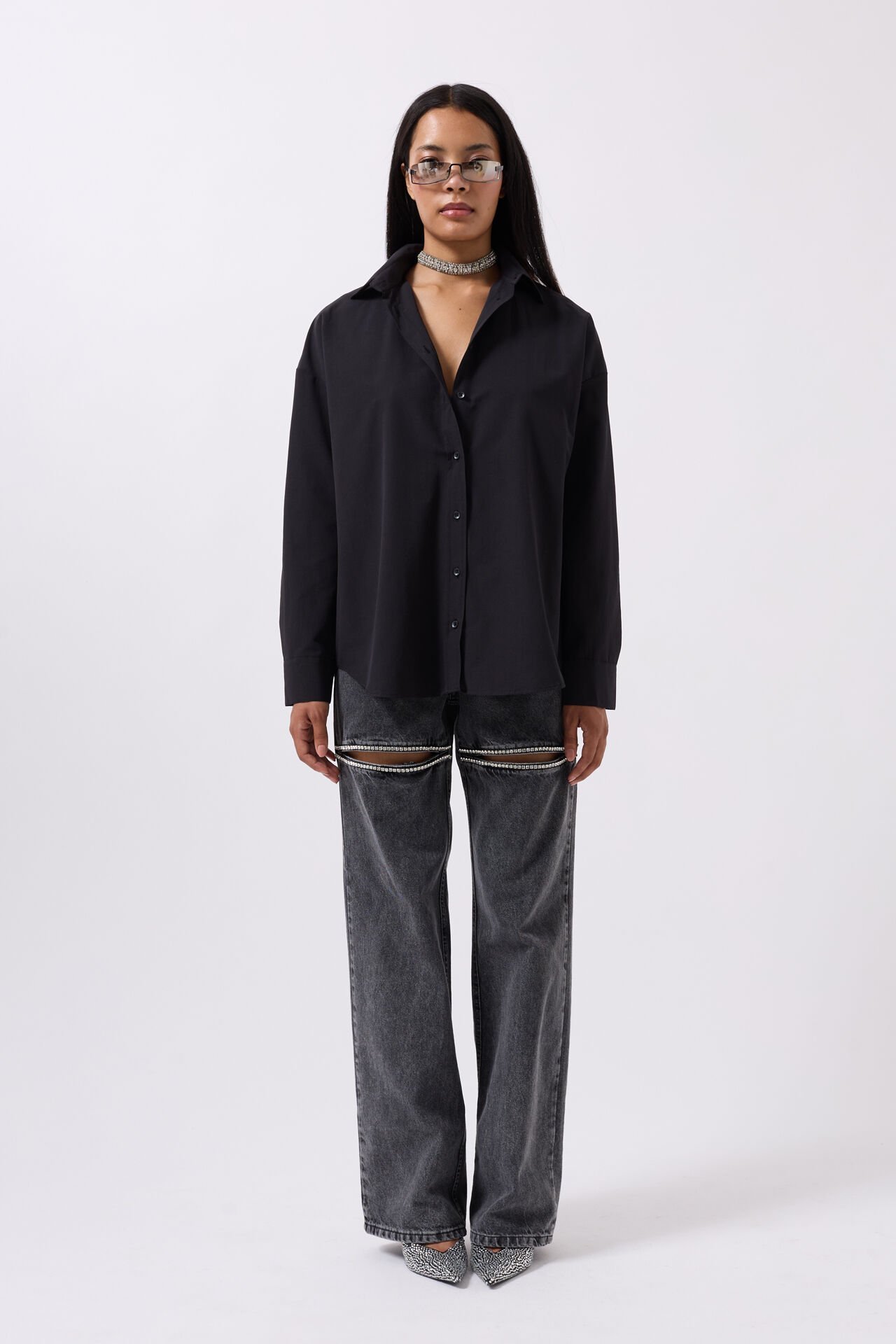 Wholesale Basic Black Shirt