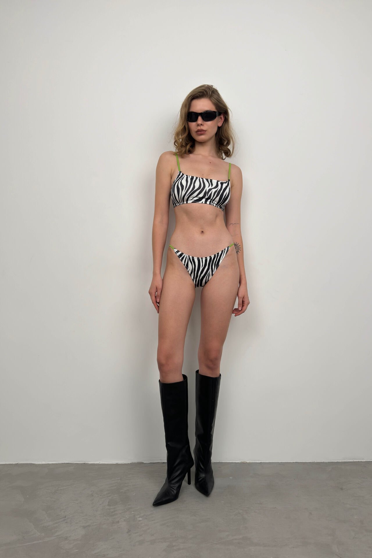 Patterned Bikini Set