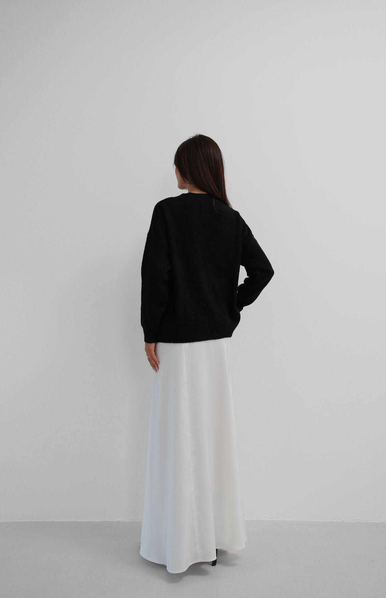 Toptan Motifli Oversize Triko Kazak