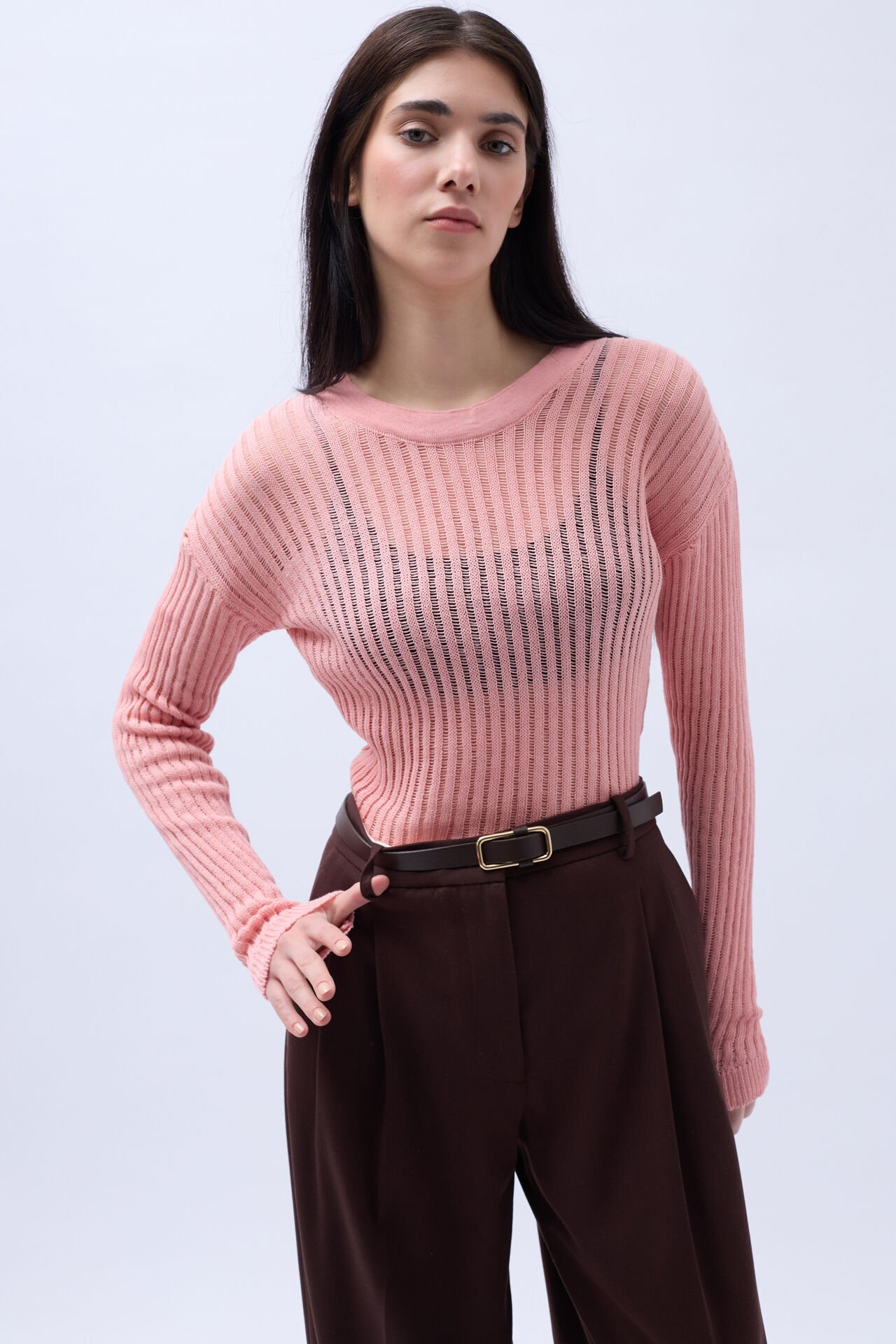 Toptan Fitilli Transparan Pudra Bluz