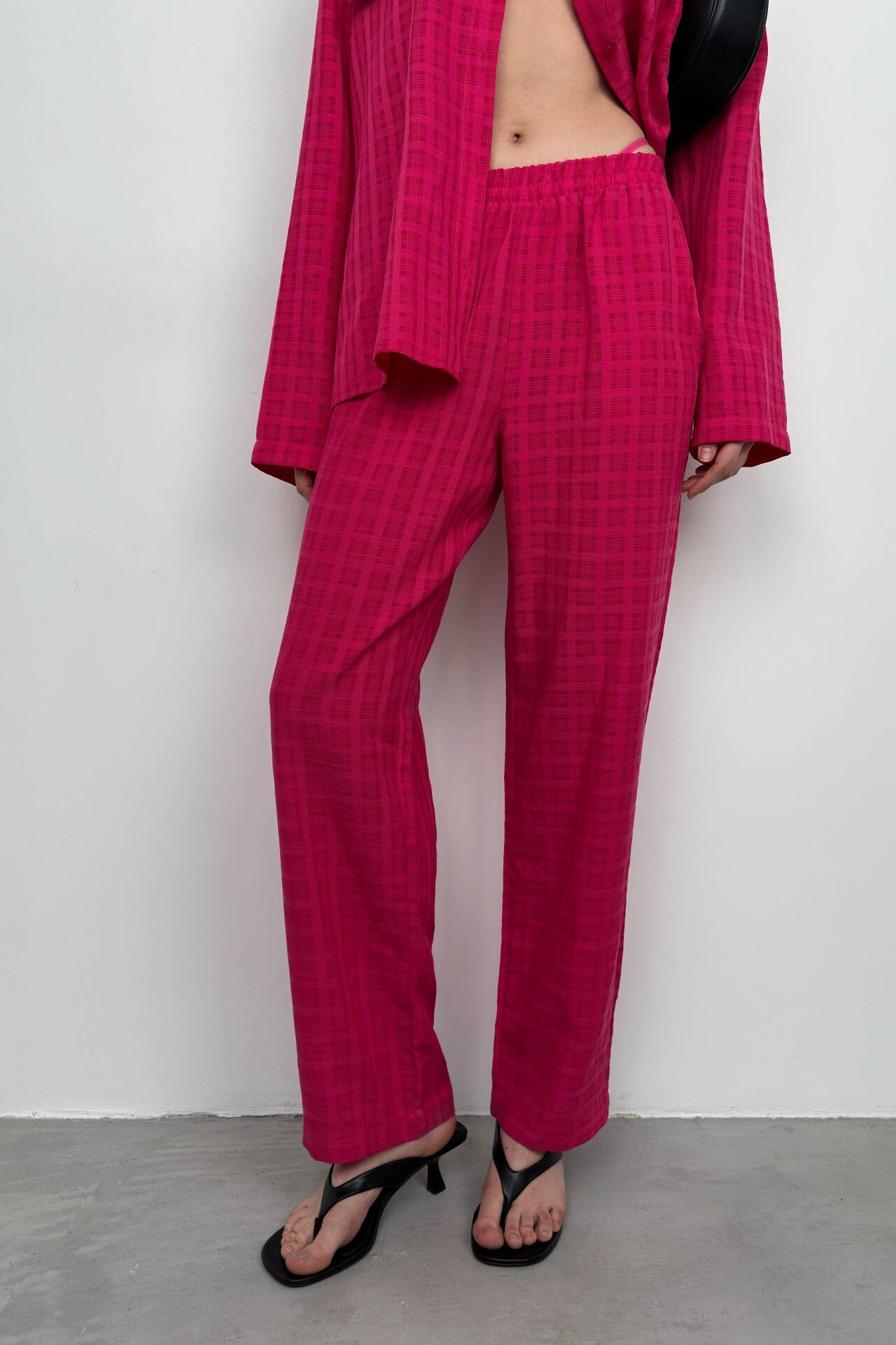 Shirt and Trousers Double Set with Pockets
