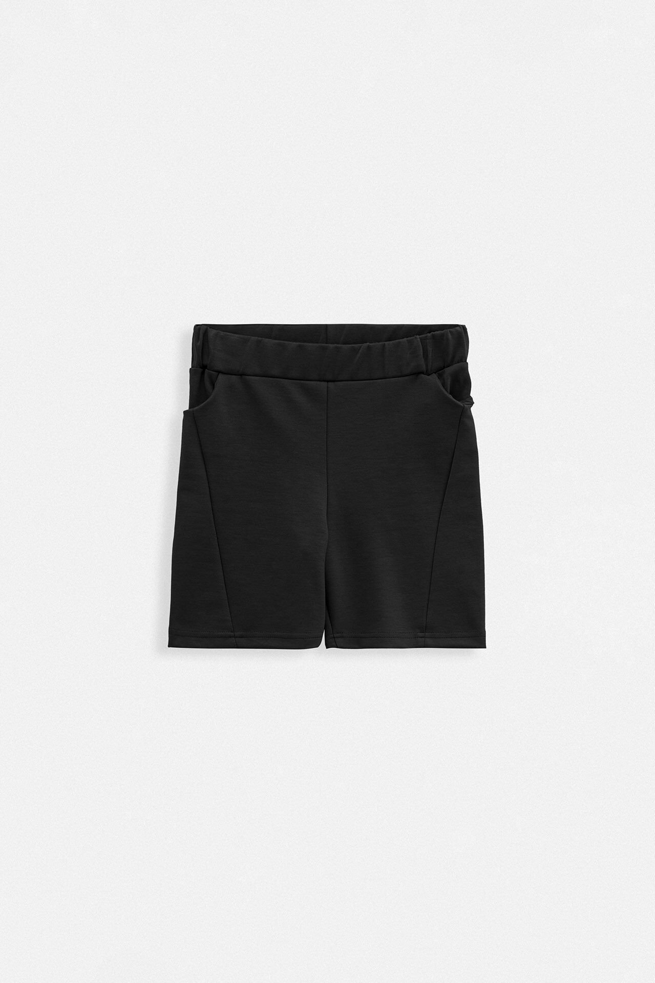 Wholesale Tassel Detail Black Shorts