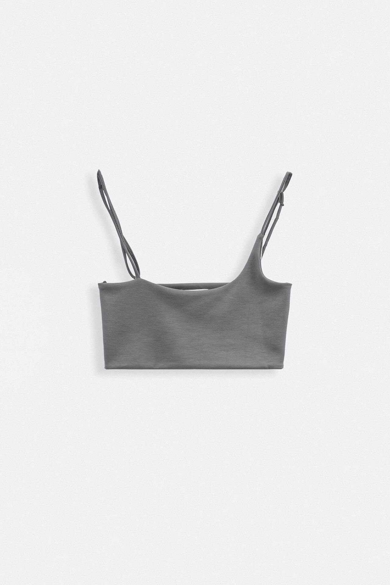 Wholesale Cross Strap Gray Bra