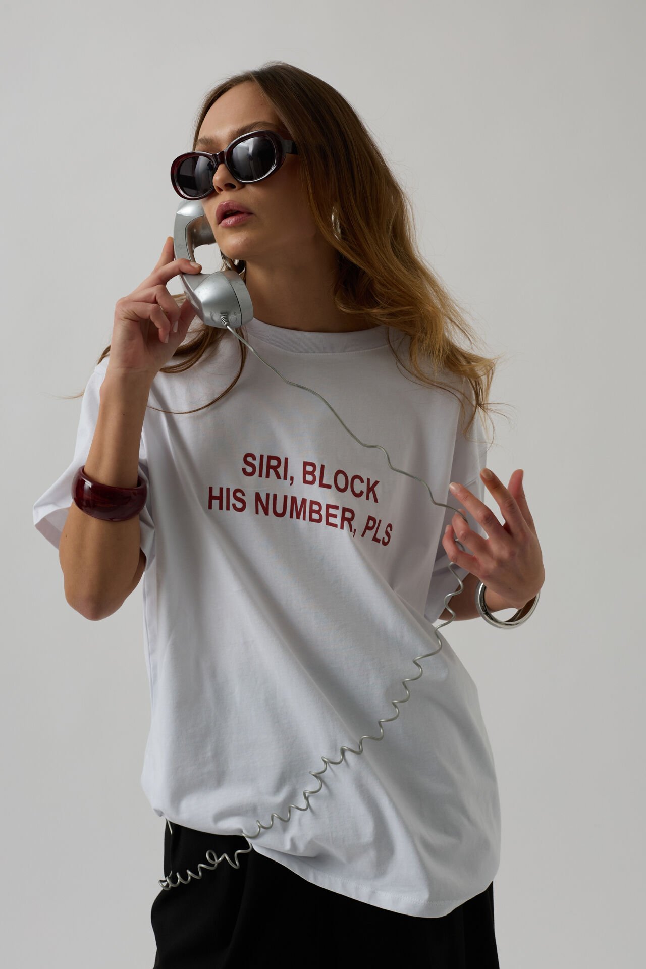 Toptan Ön Baskılı Oversize Beyaz T-Shirt