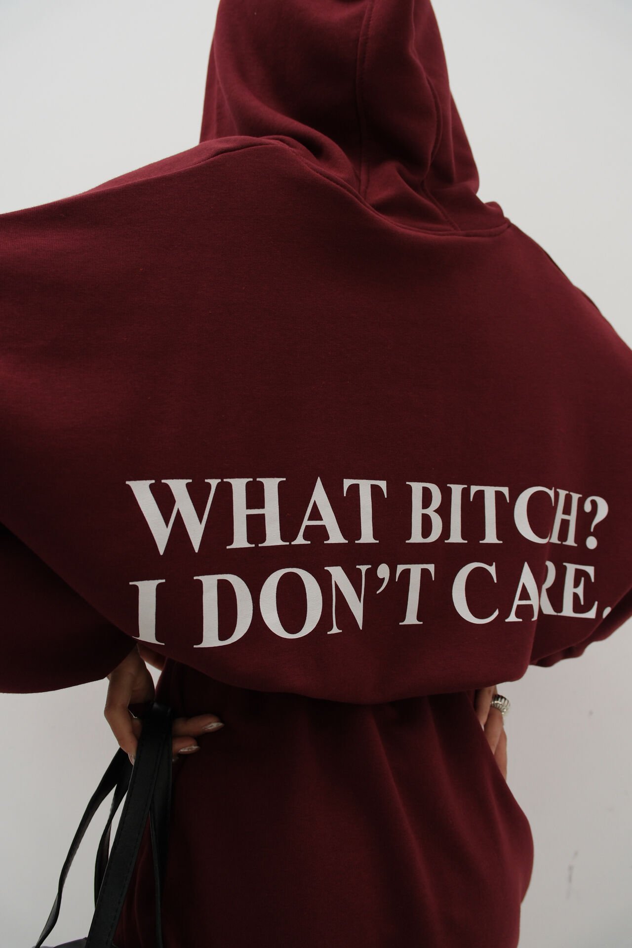 Toptan Beli Lastikli Fermuarlı Bordo Sweatshirt