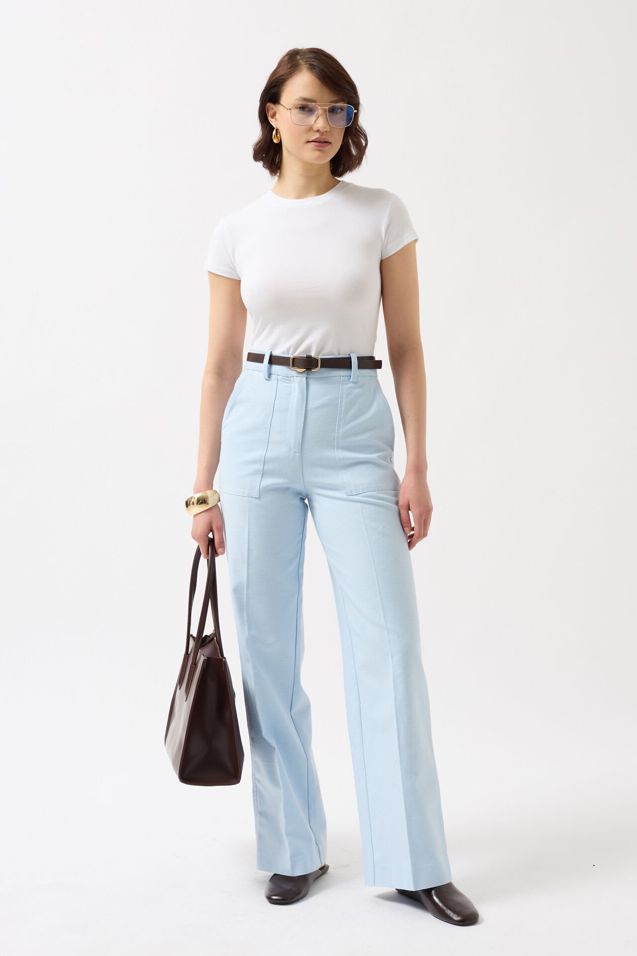 Wholesale Lycra Basic White T-Shirt