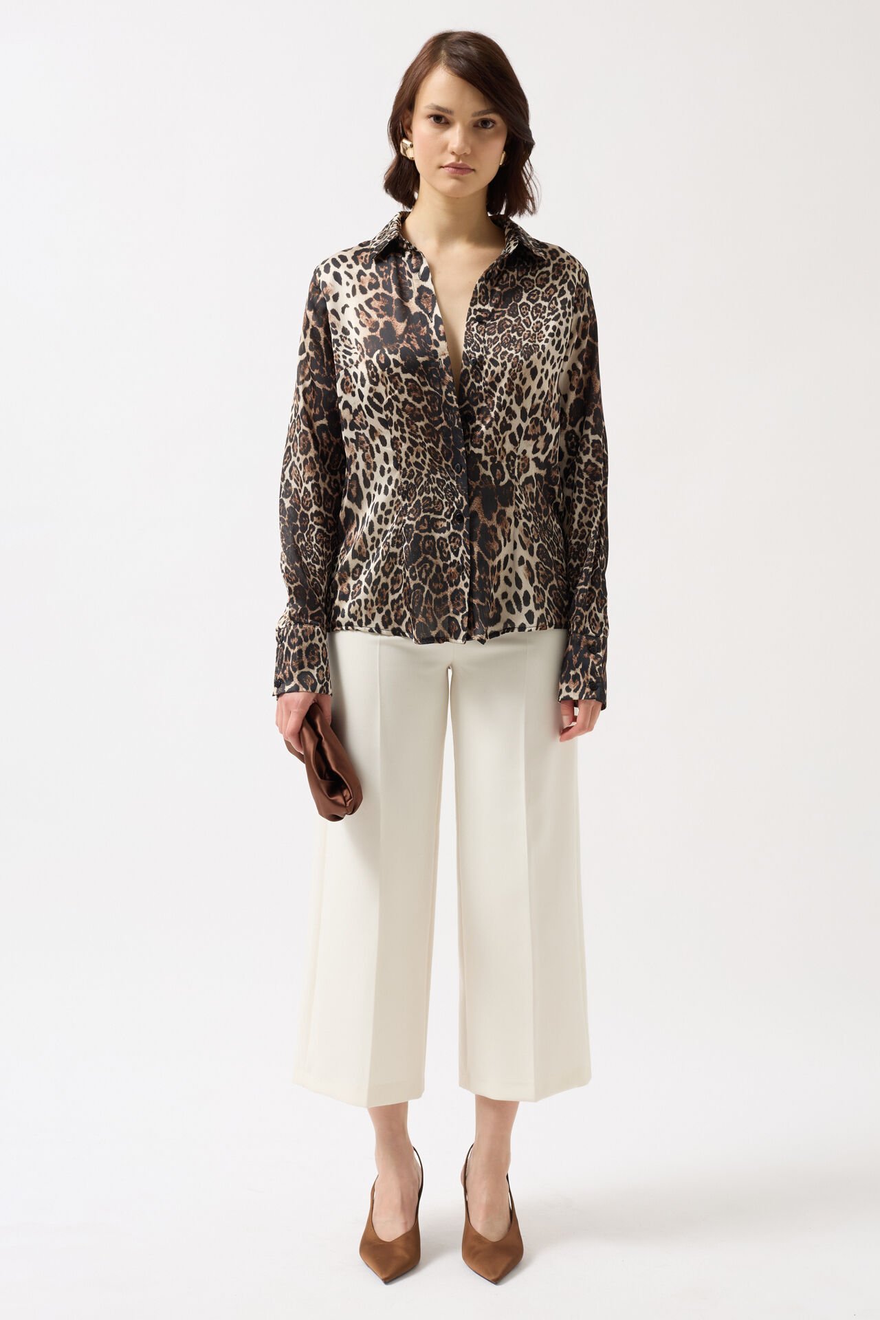 Wholesale Leopard Pattern Shirt