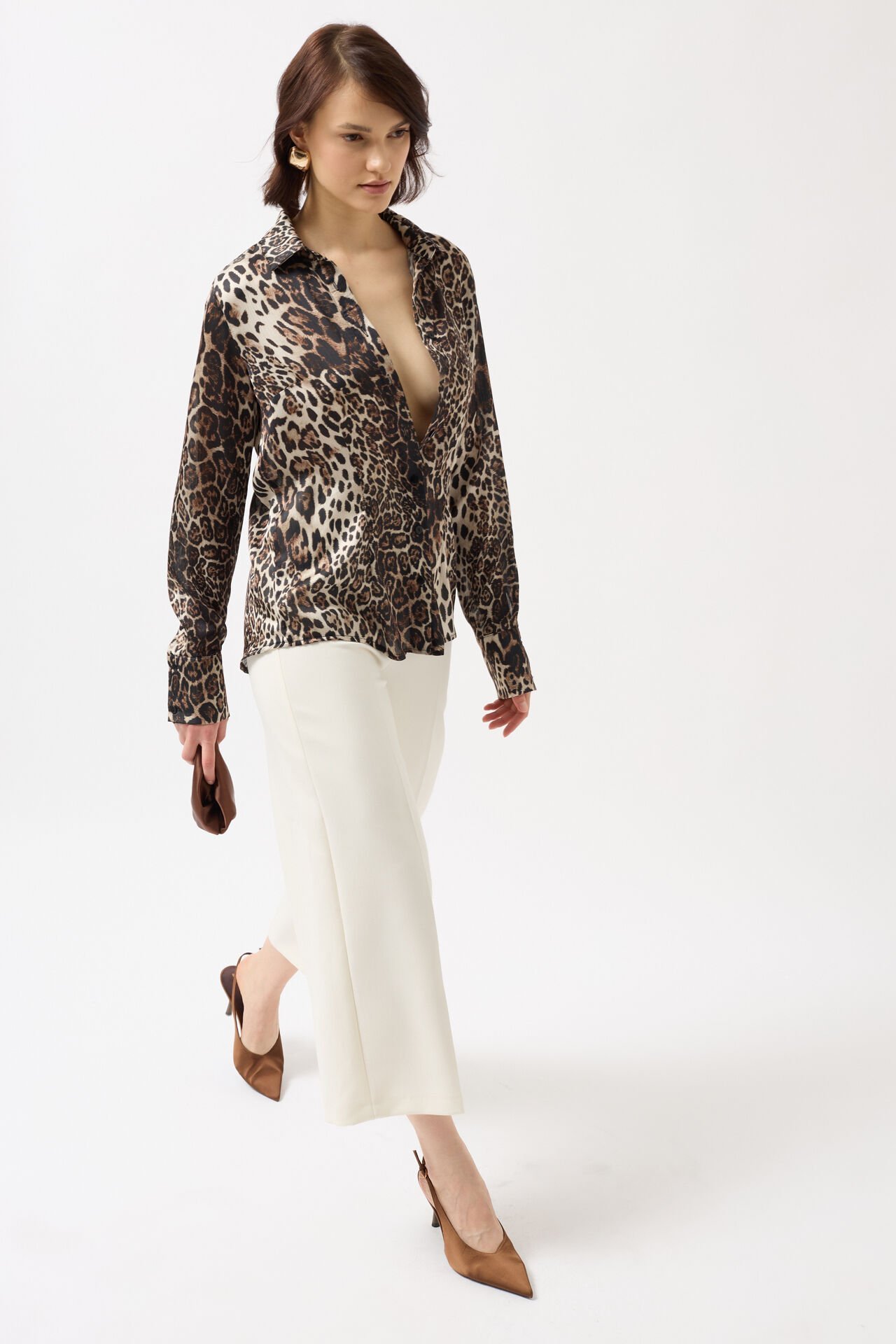 Wholesale Leopard Pattern Shirt